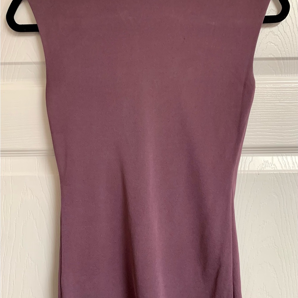 Women's Purple Ruffle Top - Picture 3 of 6